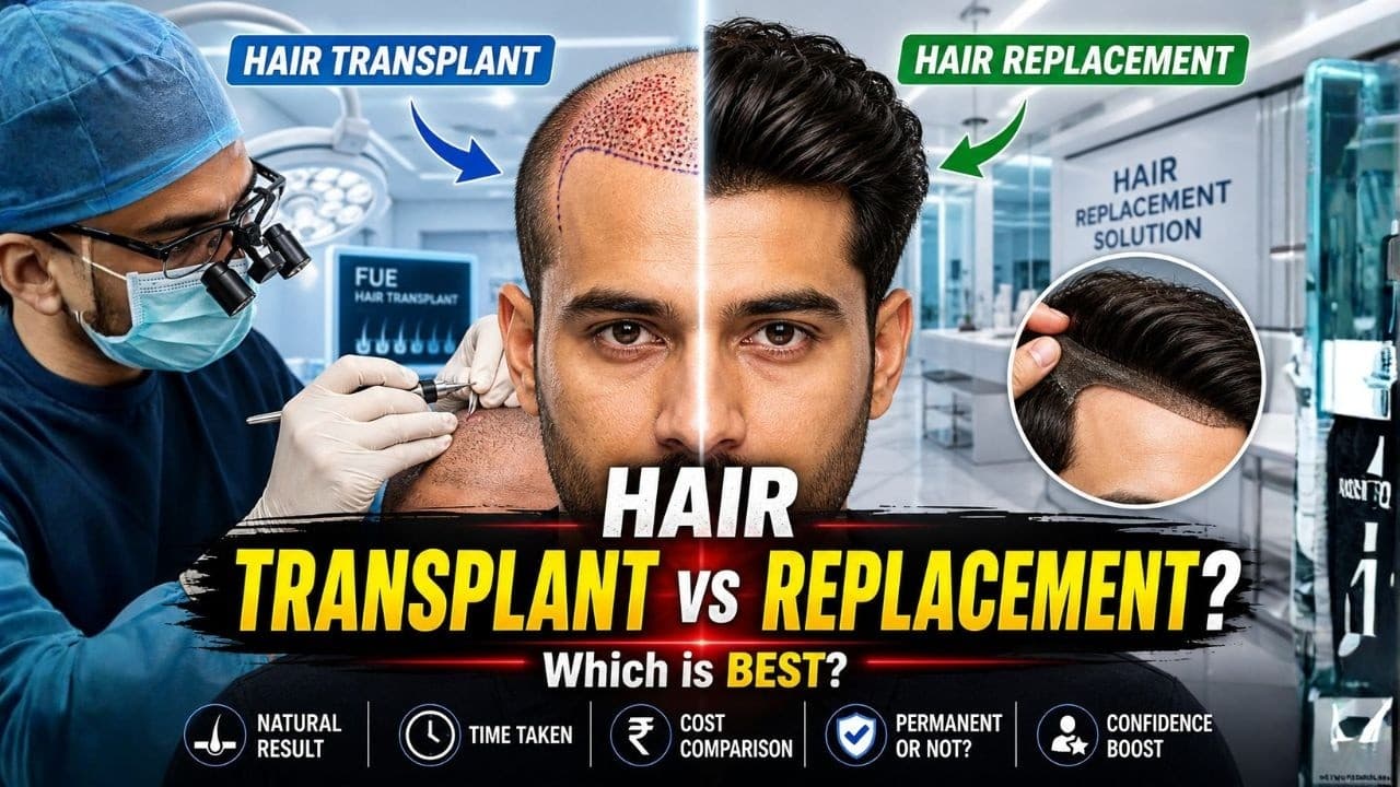 Hair Transplant vs Hair Replacement: Which is Best? | Best Hair Loss Treatment | CEO Arpit Goel